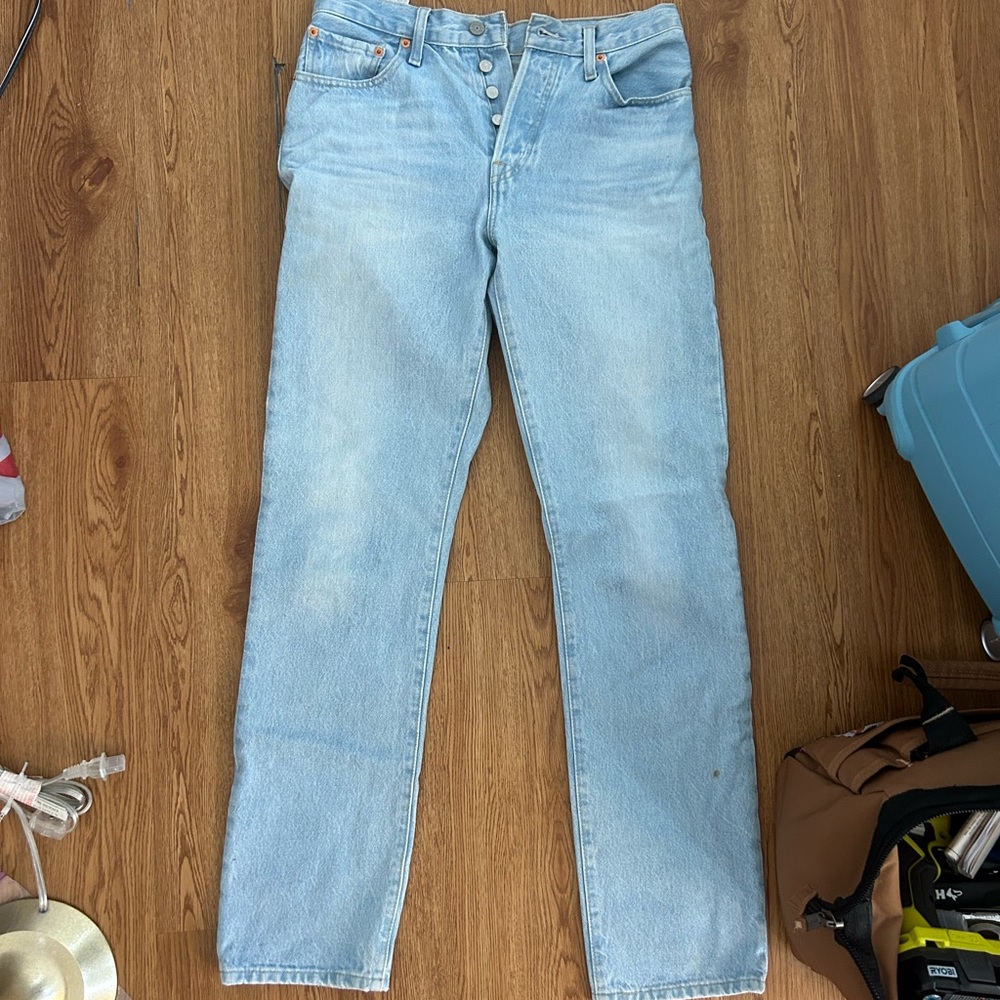 Levi's Light Blue Women's Straight Leg Jeans